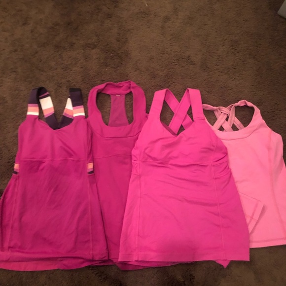 4 used lululemon tanks - Picture 4 of 6